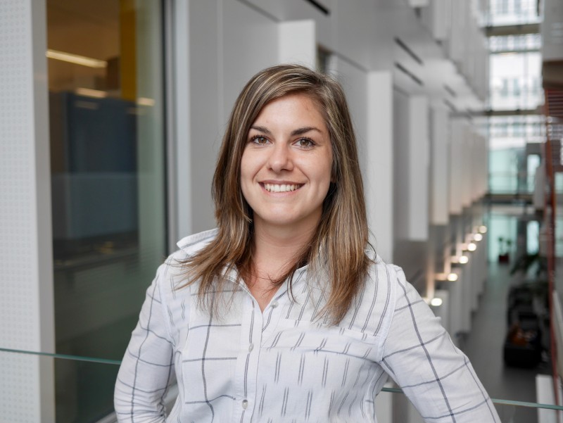 Nevena Cvetesic, a post-doc in the Computational Regulatory Genomics group at the MRC LMS
